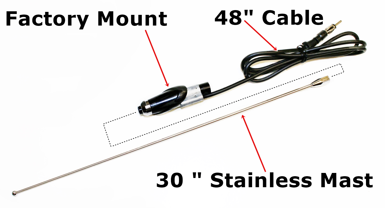 Toyota Pickup 1989 1995 Antenna Parts